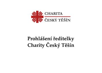 Prohlášení ředitelky CHČT