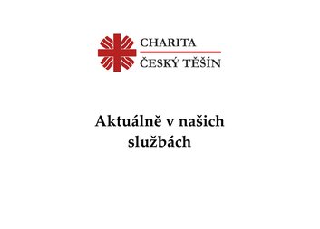 Aktuálně v našich službách