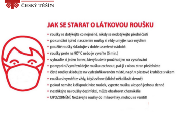 Jak se starat o látkovou roušku