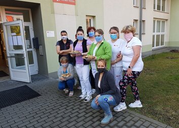 Sladké povzbuzení pro naše zaměstnance