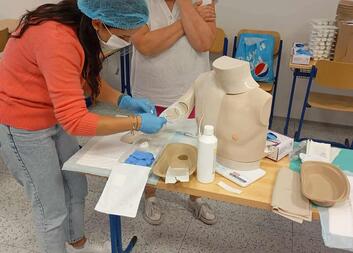 Naše zdravotní sestry se stále vzdělávají