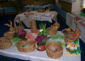 Velikonoční výstava v Domově pro seniory v Hnojníku