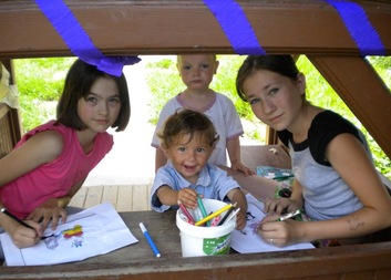 Den dětí v Domečku pro matky v tísni