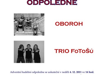 Adventní koncert podpoří „Rok seniorů“