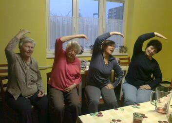 Cvičení na Šumbarku