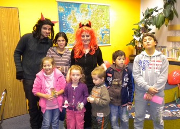 Čertovská mela v knihovně