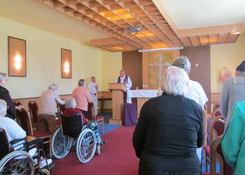 Bohoslužba za zemřelé z CHDPS Hnojník 