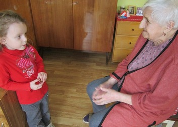 Děti popřály seniorům k Velikonočním svátkům