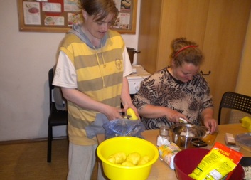 Dubnové vaření na Domečku