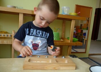 Děti z domečku opět a prozatím naposledy v Montessori 