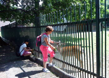 Procházka s dětmi z "Komety"