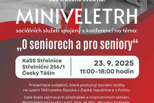 Miniveletrh sociálních služeb spojený s konferencí na téma „O seniorech a pro seniory“