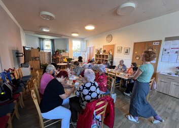 Den seniorů v Charitním centru