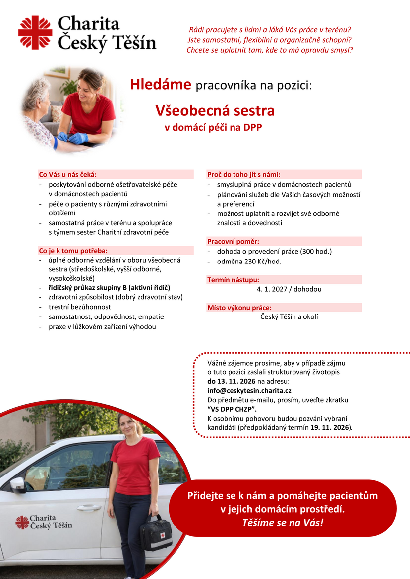 VŘ CHZP DPP SESTRA